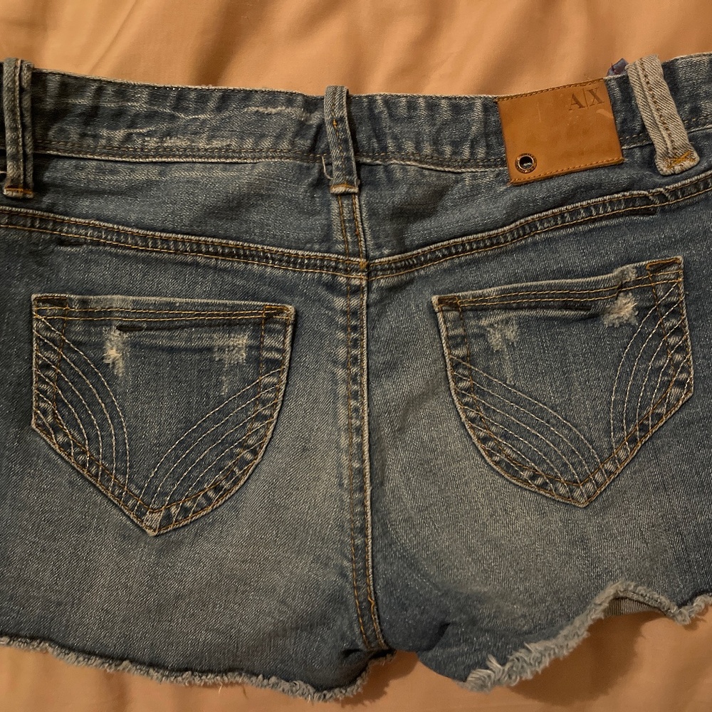 AX Armani Exchange jean shorts size 4